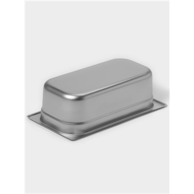 Гастроёмкость GN 1/3 Hanna Knövell, 100 мм, 325×176×100 мм, толщина 0.8 мм, нержавеющая сталь