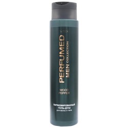 PERFUMED MEN Collection WOOD PEPPER Парфюмированный гель-душ для волос и тела, 400 мл