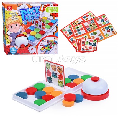 Настольная игра "Кто быстрее. Головоломка" в коробке