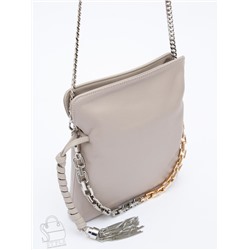 Сумка женская кожаная 6010-2L apricot rice Polina&Eiterou  в Новосибирске