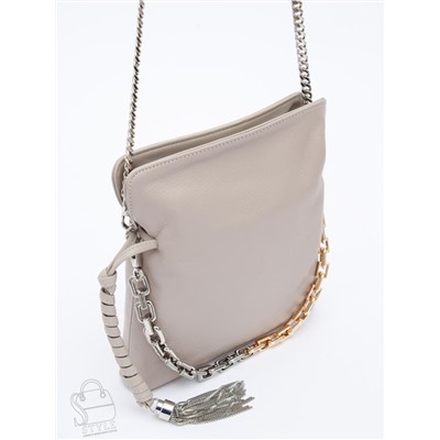 Сумка женская кожаная 6010-2L apricot rice Polina&Eiterou  в Новосибирске