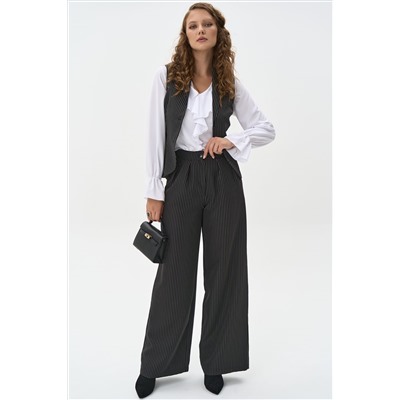 Жилет Стефани (полоска/черный)