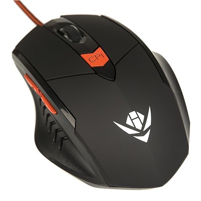 Мышь оптическая Nakatomi Gaming mouse MOG-11U (black) игровая