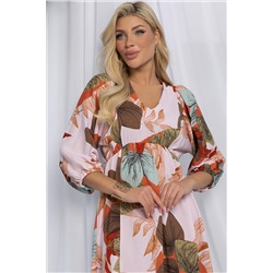 Платье Неповторимая (бежевое) П13138-34М