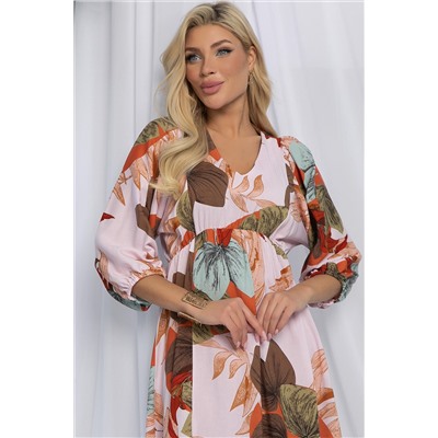 Платье Неповторимая (бежевое) П13138-34М