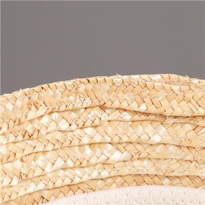 Корзина стеллажная «Сканди», 33×22×14 см, молочный