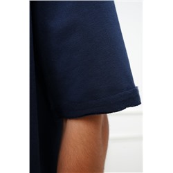 Мужская футболка оверсайз из футера двухнитки Happyfox