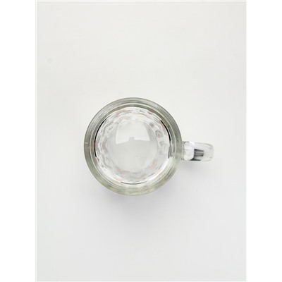 Кружка новогодняя стеклянная «Милые олени», 300 мл