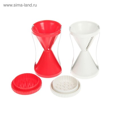 Овощерезка соломкой Доляна, 7×7×13 см, МИКС
