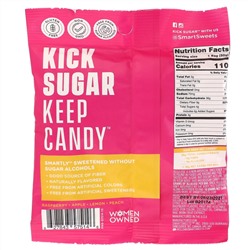 SmartSweets, Fruity, Gummy Bears,  Raspberry, Apple, Lemon, Peach, 1.8 oz (50 g)