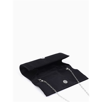 Сумка женская на магните, цвет чёрный