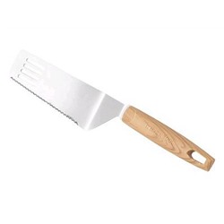 Лопатка кулинарная с прорезями 28,0см KITCHENTOOL раб.часть 11,0см /вывод AST-002-TF5