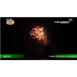 Фейерверк MC125 Afterparty (0,8", 1", 1,2" х 88)
