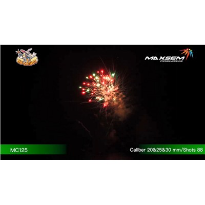 Фейерверк MC125 Afterparty (0,8", 1", 1,2" х 88)