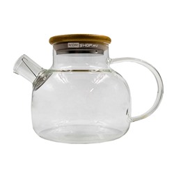 Чайник «Бочонок» из жаропрочного стекла, 500 мл Акция