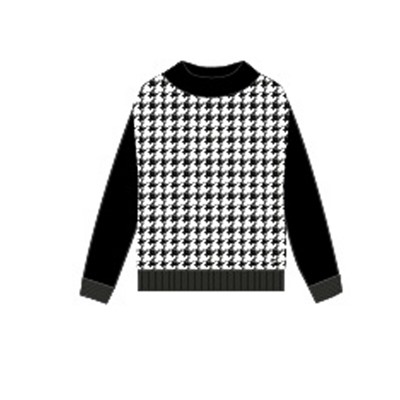 Свитер трикотажный для девочек