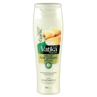 Dabur Vatika Garlic Shampoo / Шампунь для Роста Волос Испанский Чеснок 210 мл