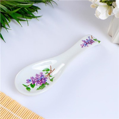 Подставку под ложку «Хозяюшка», фарфор, МИКС