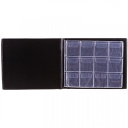 Альбом для монет (205х165) на 72 монеты, 6 листов, ПВХ 215468