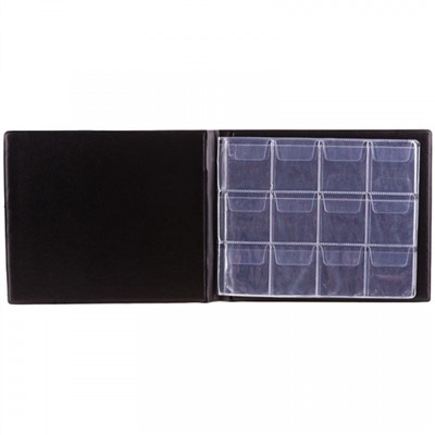 Альбом для монет (205х165) на 72 монеты, 6 листов, ПВХ 215468