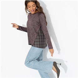 Лонгслив комбинированный, Модный эквивалент (преппи)