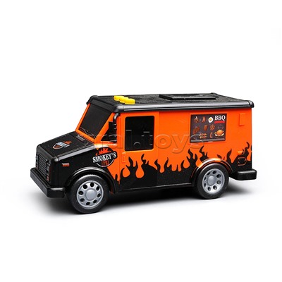 Машина "Сафари трейлер" 1:32 (свет, звук) в коробке