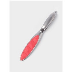 Овощечистка вертикальная Доляна Redline, 2.2×1.7×16.7, нержавеющая сталь, красная