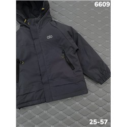 Куртка 6609 т.серый