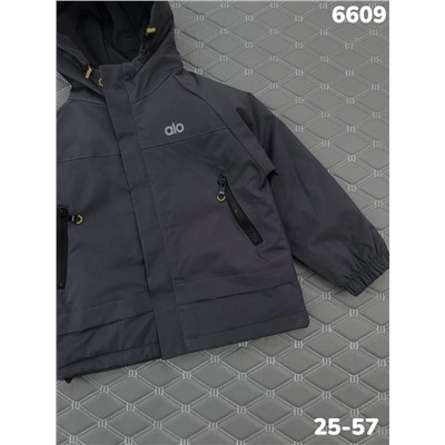 Куртка 6609 т.серый