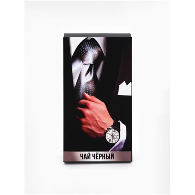 Подарочный набор Only for man: крем-мед с апельсином и хлопком, орехи в шоколадной глазури 70 г, чай чёрный, ложка