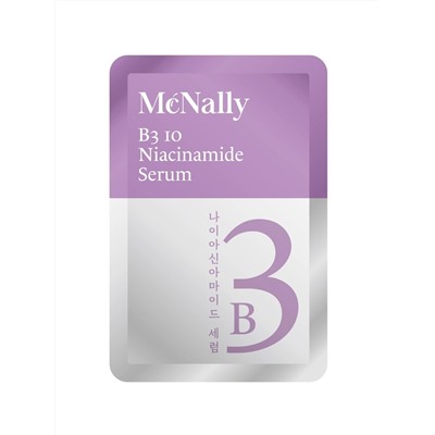 MCNALLY - СЫВОРОТКА ДЛЯ ЛИЦА С НИАЦИНАМИДОМ B3 10 NIACINAMIDE SERUM POUCH, 1.5 МЛ