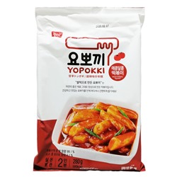 Острые рисовые палочки токпокки Sweet and Spicy Yopokki (2 порции), Корея, 280 г Акция
