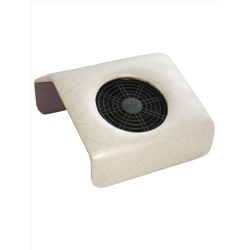 Planet Nails Мини подставка-пылесос для маникюра настольный, 22 Вт, бежевый 4427