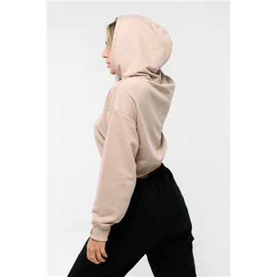 Свитшот 1 оверсайз короткий (Бежевый)