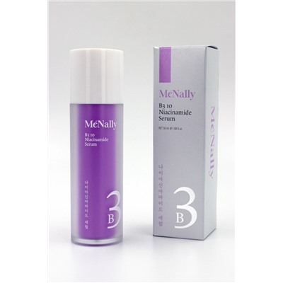 MCNALLY - СЫВОРОТКА ДЛЯ ЛИЦА С НИАЦИНАМИДОМ B3 10 NIACINAMIDE SERUM, 50 МЛ