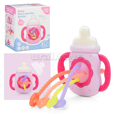 Игрушка грызунок "Бутылочка" в коробке