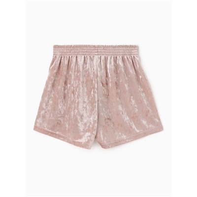 Шорты женские KAFTAN «Бархат», размер 40-42, розовые