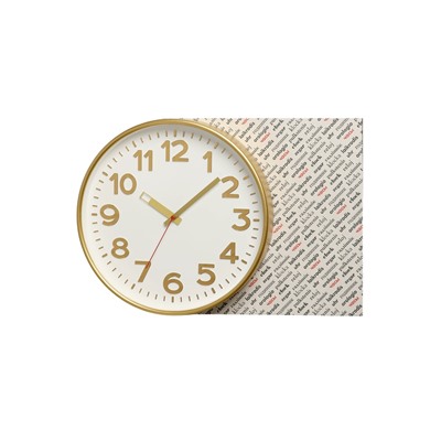 Часы настенные «Классика», d=30.5 см, золотистые