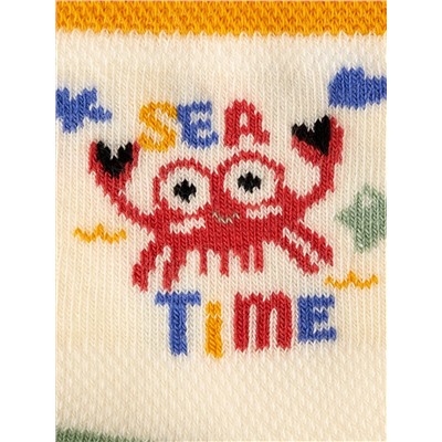 Omsa Носки OMSA kids   Calzino 21P72 с ажурным переплетением сетка (Кит, Краб, Чайка)