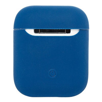 Чехол - Soft touch для кейса "Apple AirPods" (blue)