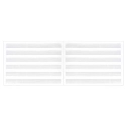 Тетрадь для нот А5 16л  "ДЕВУШКА И МУЗЫКА" 70025 Феникс