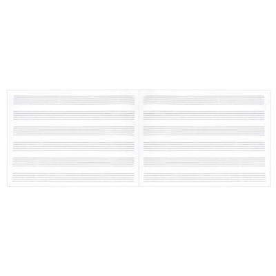 Тетрадь для нот А5 16л  "ДЕВУШКА И МУЗЫКА" 70025 Феникс