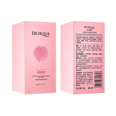 Глиняная маска стик BIOAQUA PEACHES MASK