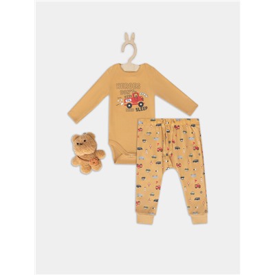 КОМПЛЕКТ ДЕТСКИЙ (БОДИ, ПОЛЗУНКИ) 89404