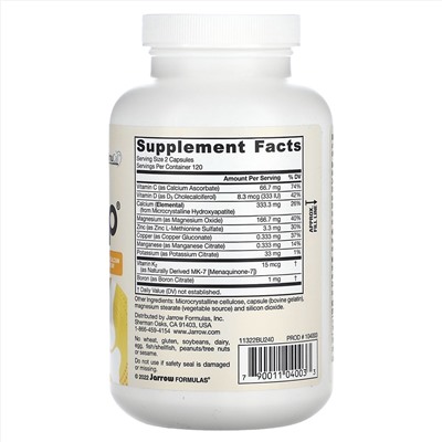 Jarrow Formulas, Bone-Up, 240 капсул