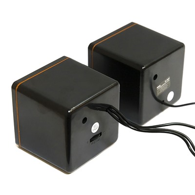 Компьютерная акустика Dialog Colibri AC-04UP 2.0 (black/orange)