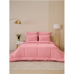 Одеяло всесезонное Микрофибра Узор - Розовое