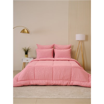 Одеяло всесезонное Микрофибра Узор - Розовое