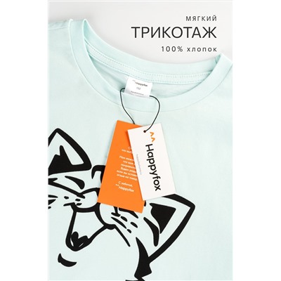 Хлопковая пижама для девочки Happyfox