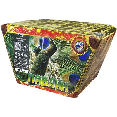 Фейерверк 01712 Павлин (1,25" х 49)